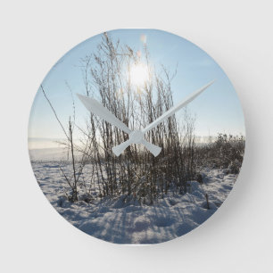 Vintergräs - rund klocka