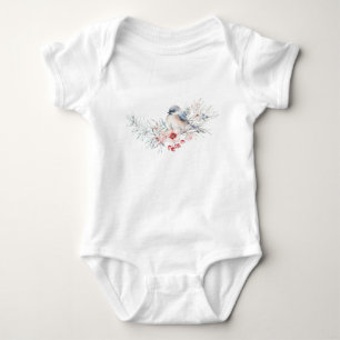 Vintergrön babybabydusch t shirt