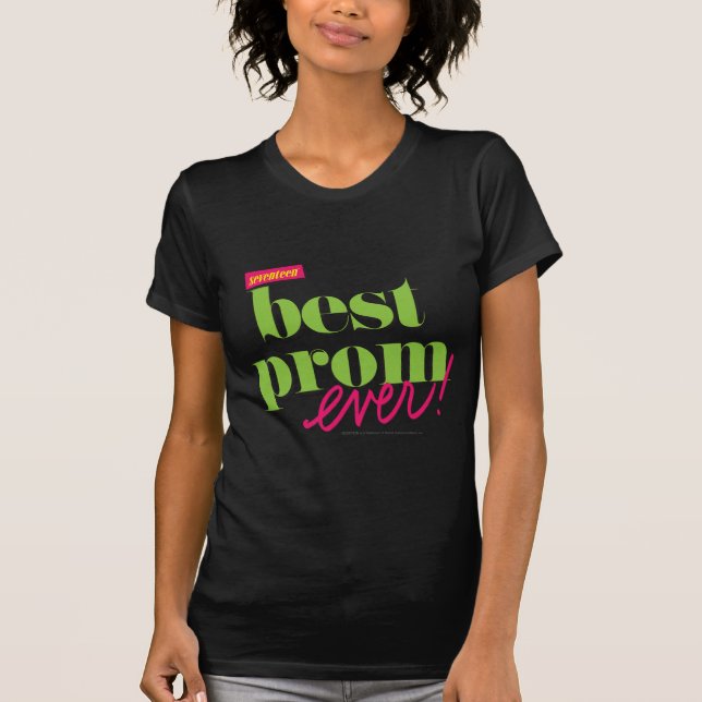 Vintergrön bäst studentbal t-shirt (Framsida)