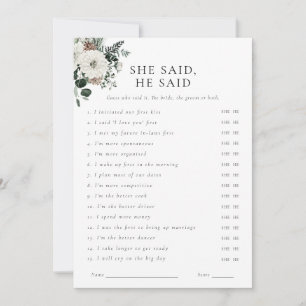 Vintergrön Blommigt där de spelade kort