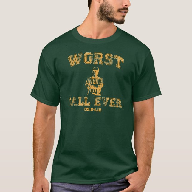 Vintergrön värst appell t-shirt (Framsida)