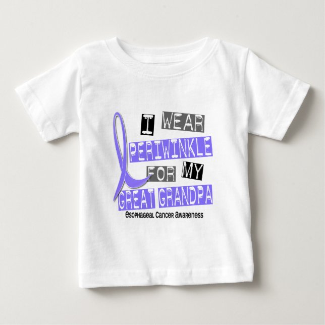 Vintergröna för min Esophageal cancer för underbar T Shirt (Framsida)