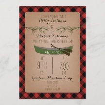 Vintergröna träd + Kanotplädbröllop