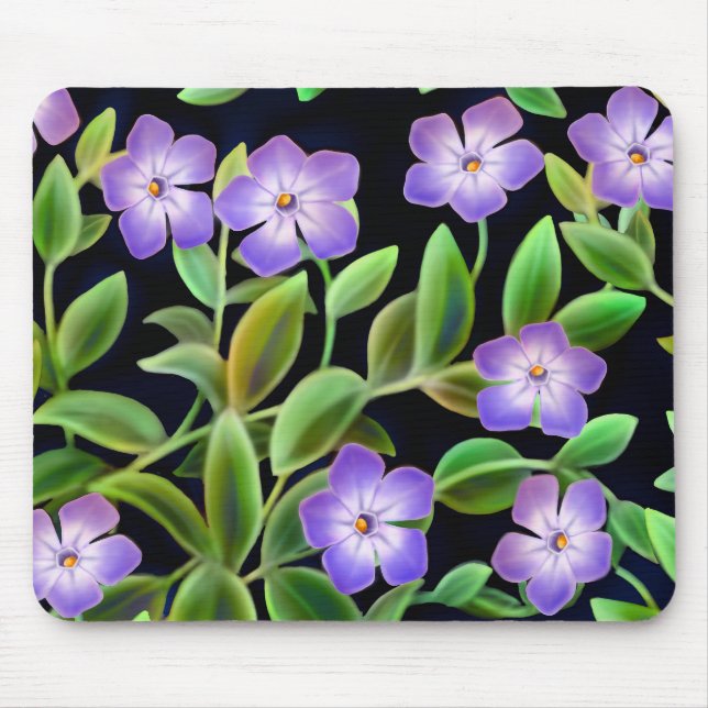Vintergrönaen blommar Mousepad Musmatta (Framsidan)