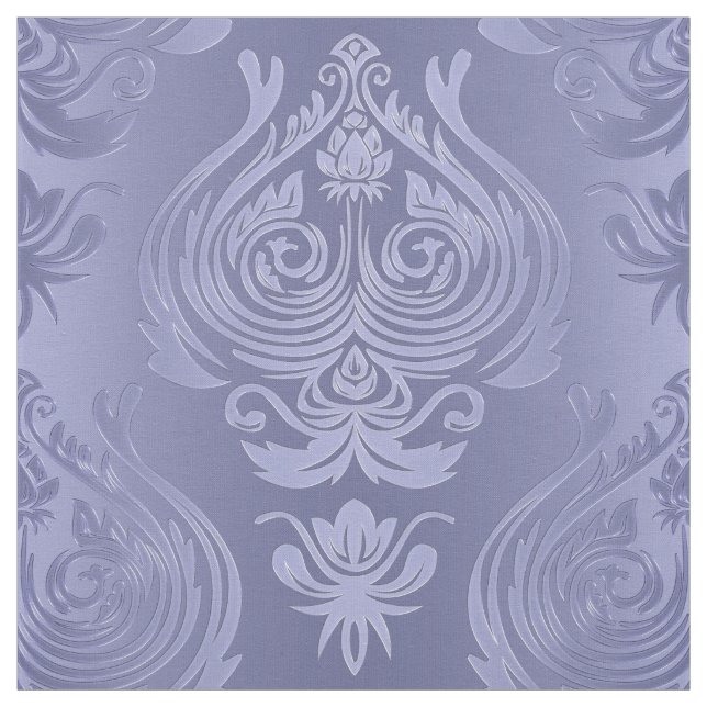 Vintergrönaen stålsätter blom- snöredamast tyg (Provkarta)