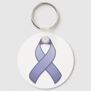 Vintergrönamedvetenhetband Keychain Nyckelring