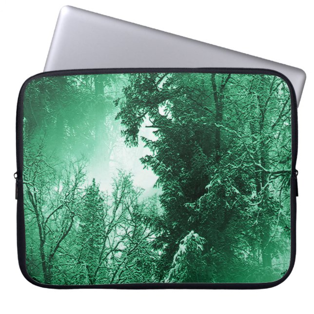 VinterGrönt... Laptop Sleeve (Framsidan)