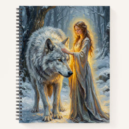 Vintergudinna & Vit Varg