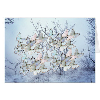 Vinterhägringll Hälsningskort