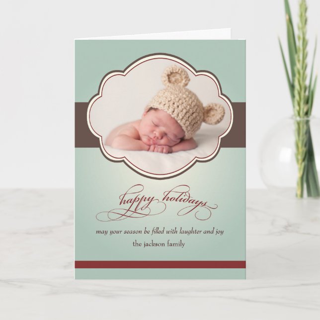 vinterhälsningar helgkort (Framsida)