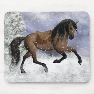 Vinterhästmusen vadderar, musmattan - Equine Musmatta