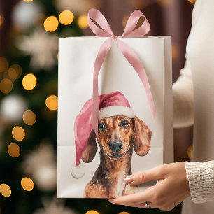 Vinterhatt Presentpåse med Whimsical Hund