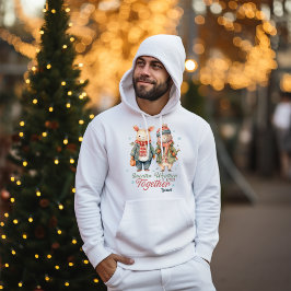 VinterHelgdagar jul Ett par egna namn Manar Hoodie