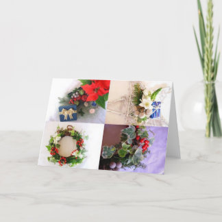 Vinterhelgdagkort: "Vintergrönt ", Helgkort