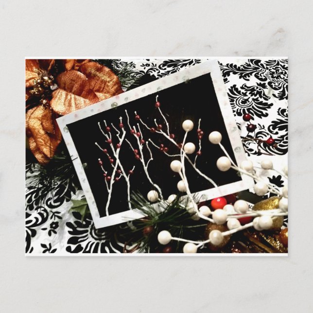 Vinterhelgdagvykort Helg Vykort (Framsida)