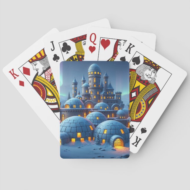 Vinterhjärtas slott casinokort (Baksidan)