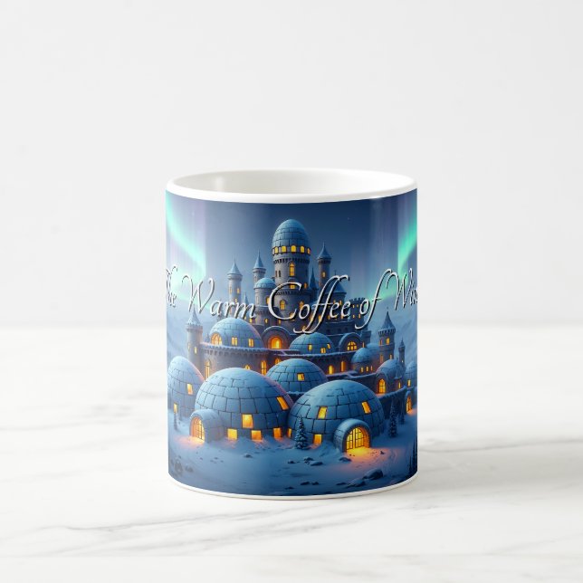 Vinterhjärtats slott kaffemugg (Center)