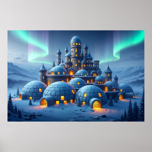 Vinterhjärtats slott poster (Framsidan)