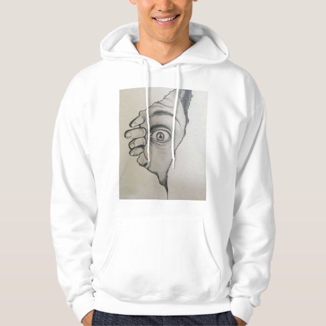 vinterhudfärg med tak för vintern hoodie (Framsida)
