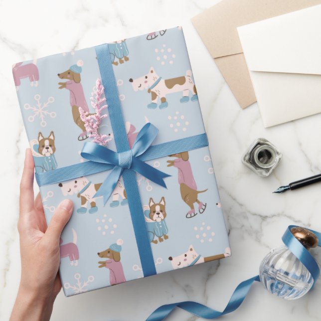 Vinterhundar Presentpapper (Gifting)