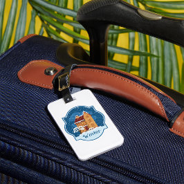 Vinterhuset i Snö Bagagebricka