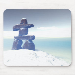 Vinterinukshuk Mousepad Musmatta