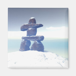 Vinterinukshukmagnet Magnet
