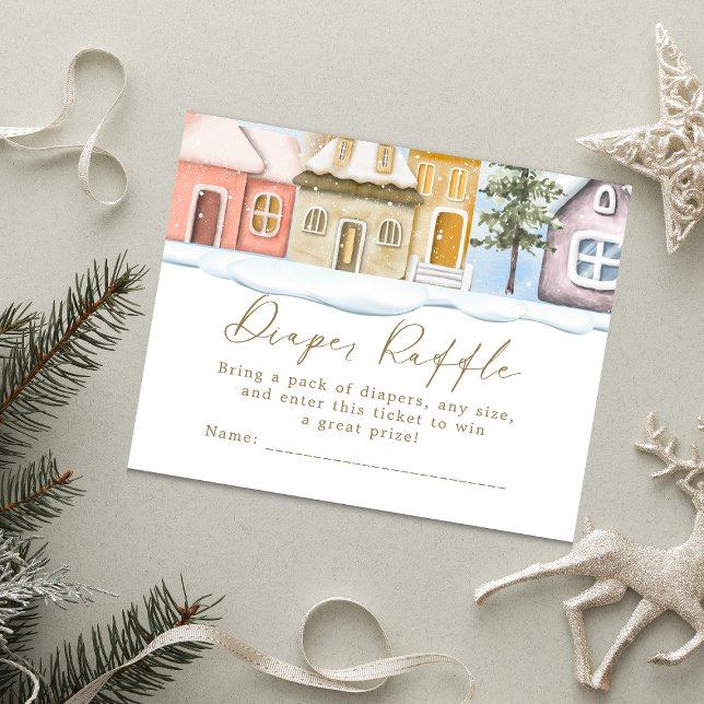 Vinterjul... Det tar en babystövel. Tilläggskort (Skapare uppladdad)