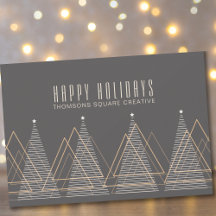 Vinterjul för modern minimal Abstrakt