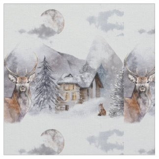 Vinterjul Highlands Fabric Tyg