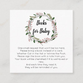 Vinterjul i Bokar för baby Tilläggskort