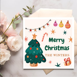 Vinterjul Party Pappersservett