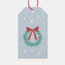 Vinterjulandekrans med Bow Retro Inspired