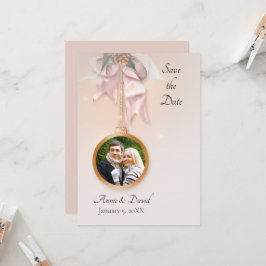  Vinterjulfoto Spara datum Inbjudningar