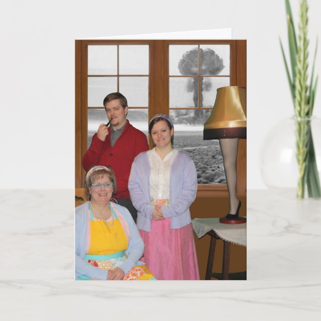 Vinterjulkort Helgkort (Framsida)