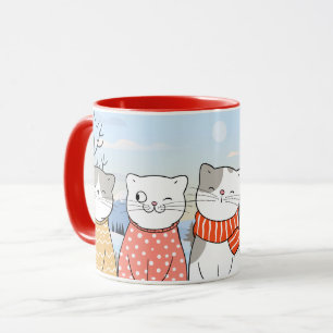 Vinterkatter Mugg