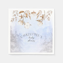 Vinterkönsmässigt neutralt bomullsblommor, babysko