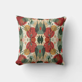 Vinterkonst/Julkonst Abstrakt speglad konst Kudde