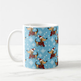 Vinterkoppel för Dachshund-älskare Kaffemugg