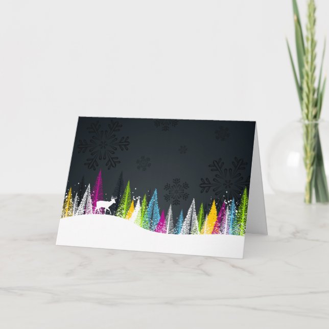 Vinterkort för Helgdag Helgkort (Framsida)