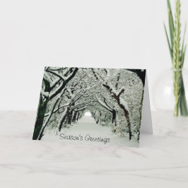 Vinterkort i Heaton Park-Helgdag Helgkort