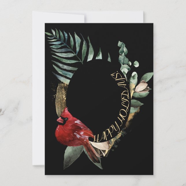 Vinterkort Julkort (Framsida)