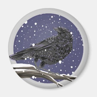 Vinterkråka Magnet