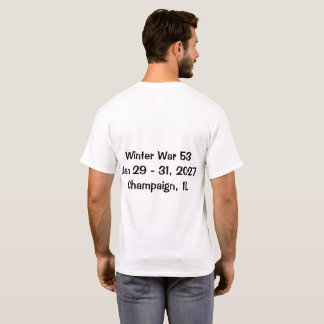 Vinterkrigets Snöflinga & Sköld T-Shirt