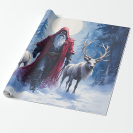 Vinterkungens ankomst.  presentpapper