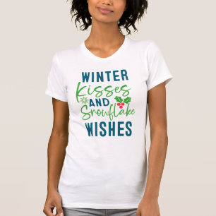 Vinterkyssar och snöflingönskningar-51963 T-shirt