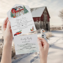 Vinterladugård jul snö