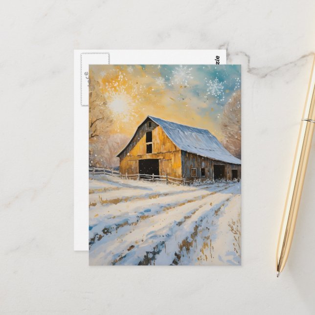 Vinterladugården Vykort (Fram/Back In Situ)