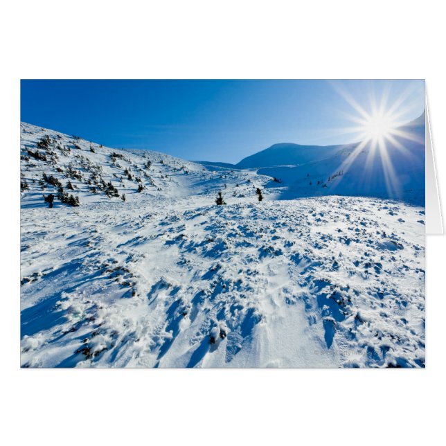 Vinterland Hälsningskort (Framsidan Horizontal)