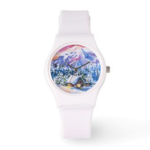Vinterlandskap Armbandsur